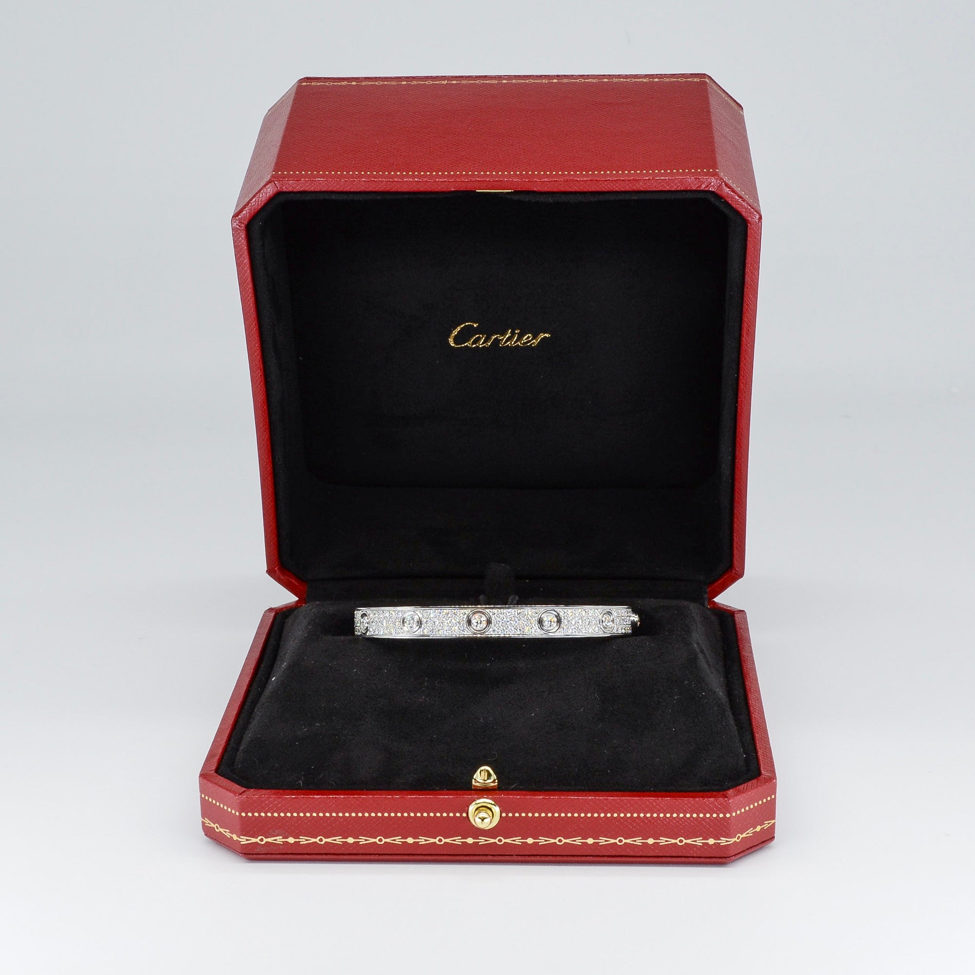 CARTIER Love Bracelet, Diamond-Paved | 3.15ctw |