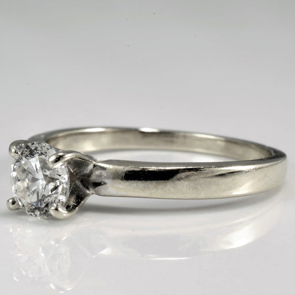 Prong Set Solitaire Diamond Engagement Ring | 0.51 ct, SZ 6 |