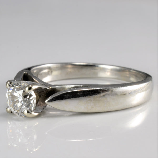 Solitaire Diamond Engagement Ring | 0.50 ct, SZ 5.25 |