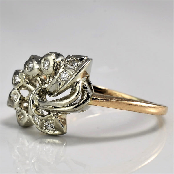 Edwardian Diamond Engagement Ring | 0.12 ctw, SZ 7 |