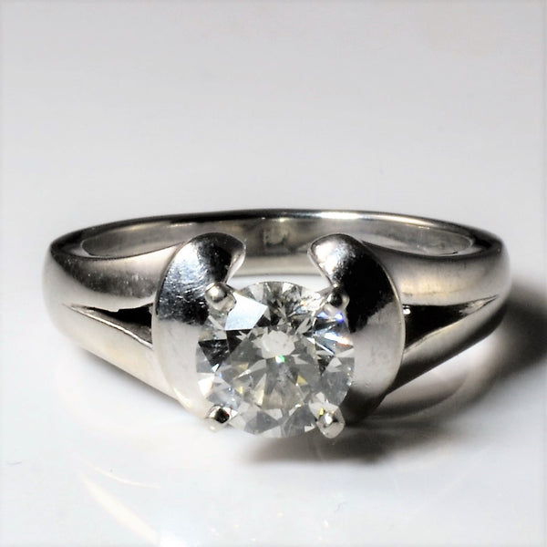 Split Shank Diamond Solitaire Engagement Ring | 1.00ct | SZ 6 |