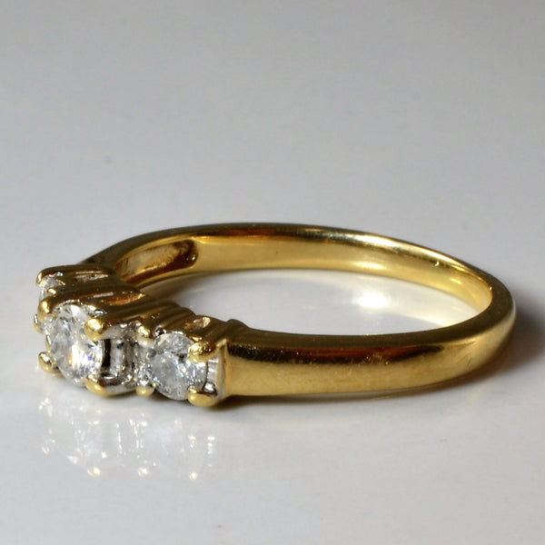 Three Stone Diamond Ring | 0.42ctw | SZ 8 |