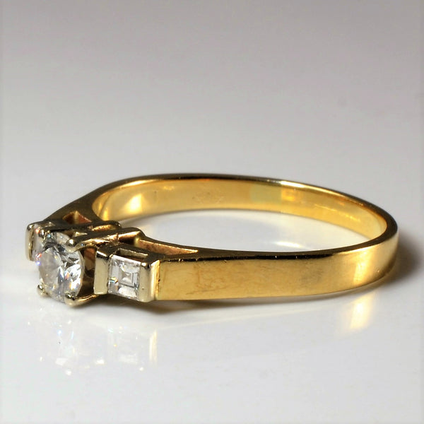 Three Stone Diamond Ring | 0.51ctw | SZ 10.25 |