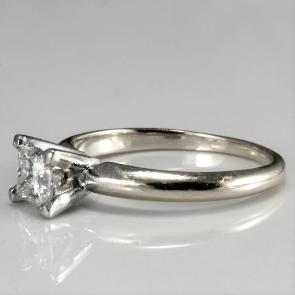 Four Prong Princess Diamond Engagement Ring | 0.49 ct, SZ 4.75 |