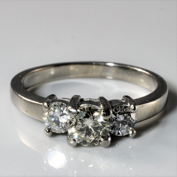 Three Stone Diamond Ring | 1.00ctw | SZ 7.75 |