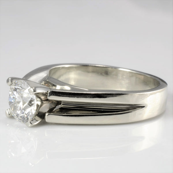 Prong Set Solitaire Diamond Engagement Ring | 0.85 ct, SZ 5.25 |