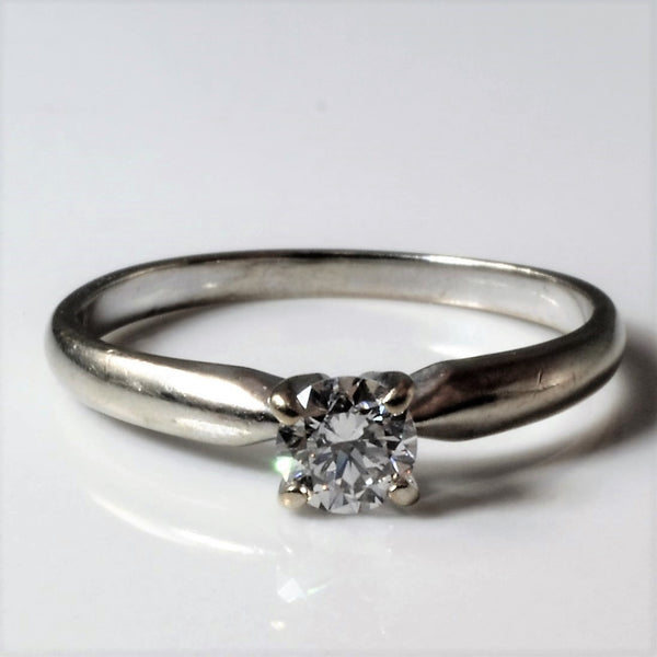 Solitaire Diamond Engagement Ring | 0.26ct | SZ 5.5 |