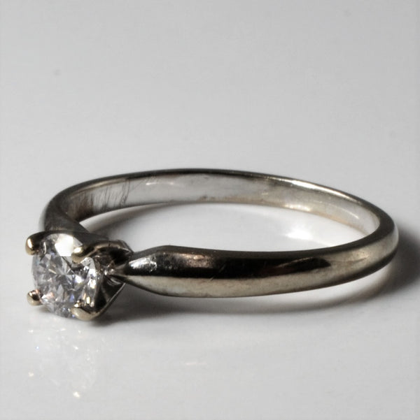 Solitaire Diamond Engagement Ring | 0.26ct | SZ 5.5 |