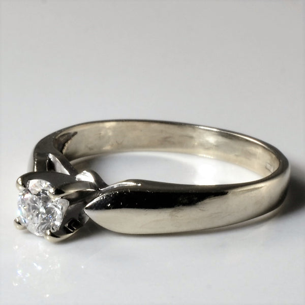 Solitaire Diamond Engagement Ring | 0.23ct | SZ 5.5 |