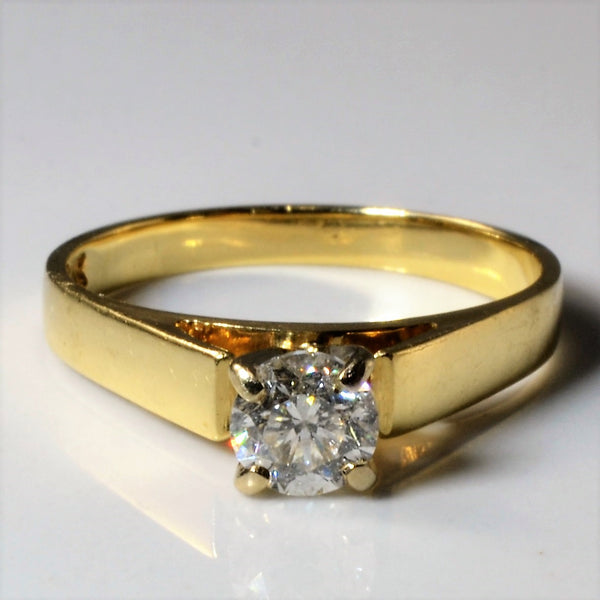 Solitaire Diamond Engagement Ring | 0.44ct | SZ 5.5 |