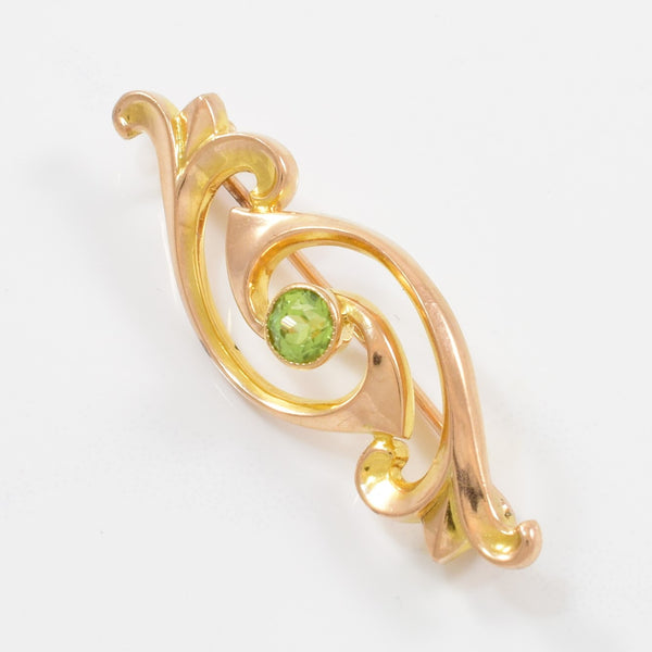 Victorian Peridot Brooch | 0.41ct |