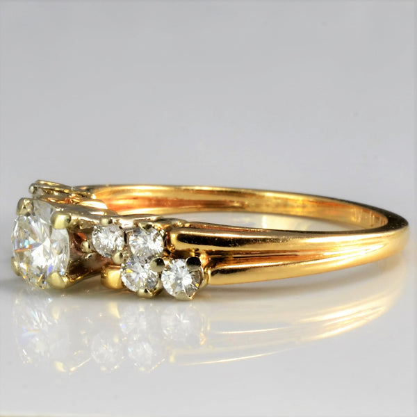 Prong Set Diamond Engagement Ring | 0.50 ctw, SZ 5 |