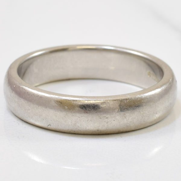 'Tiffany & Co.' Classic Platinum Ring | SZ 6.75 |