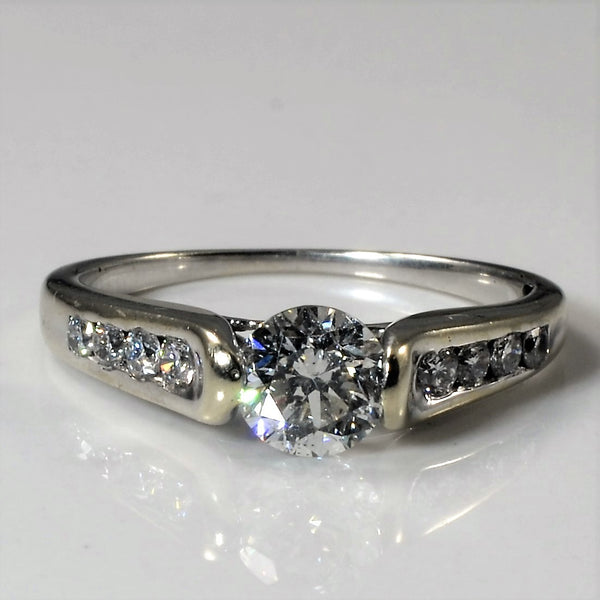 Tension Set Diamond Engagement Ring | 0.67ctw | SZ 5.25 |