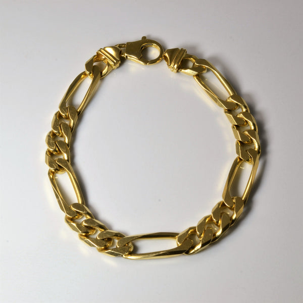 18k Figarucci Chain Bracelet | 8