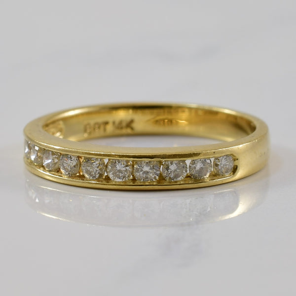 Diamond Semi Eternity Ring | 0.25ctw | SZ 5.75 |