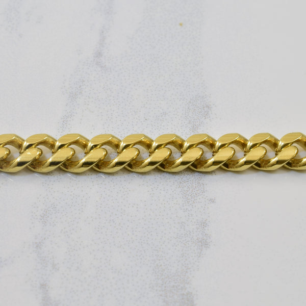 Curb Link Chain Bracelet | 8