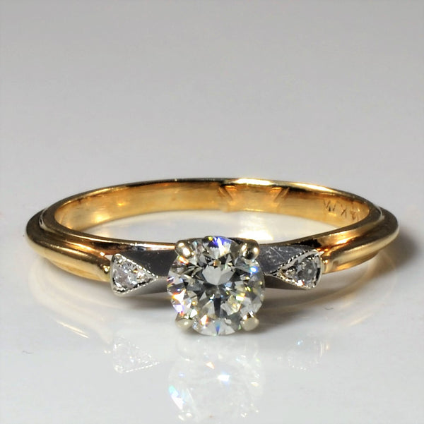 Three Stone Diamond Ring | 0.40ctw | SZ 4.75 |