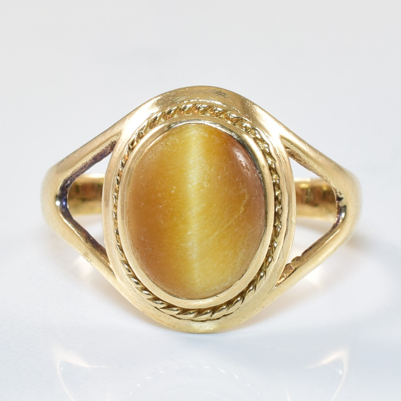 Tigers Eye Cabochon Ring | 2.00ct | SZ 6 |