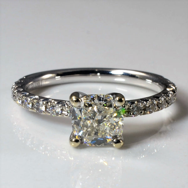 'James Allen' Cushion Cut Diamond Engagement Ring | 1.56ctw | SZ 7 |