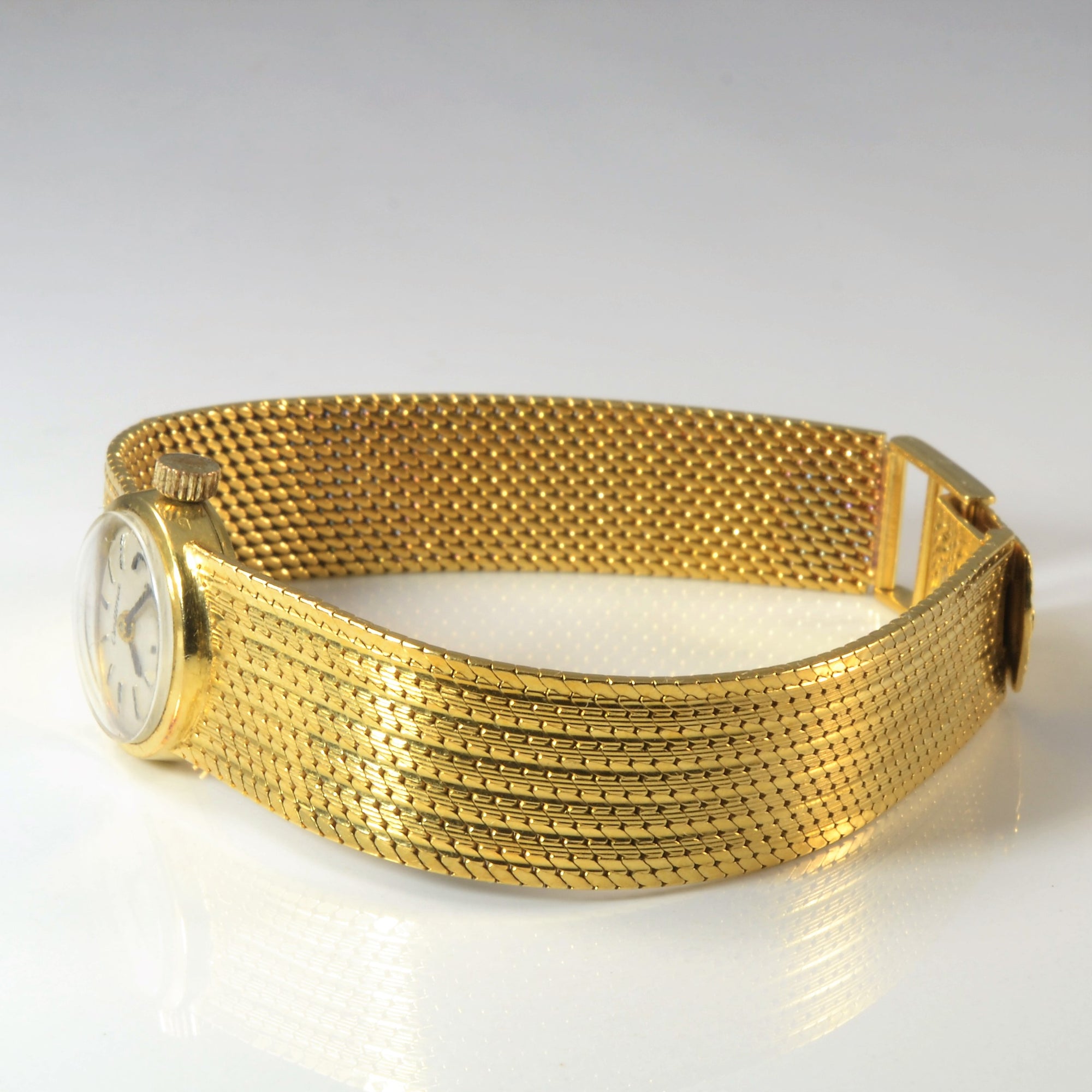 'Optima' 18k Yellow Gold Watch | 7