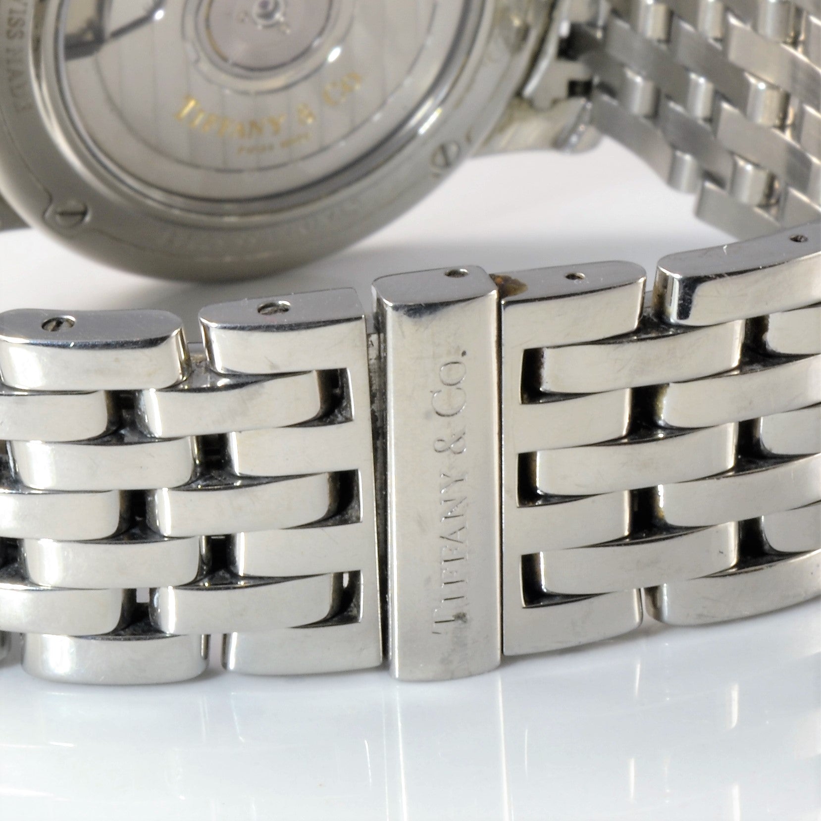 'Tiffany & Co.' Stainless Steel Watch