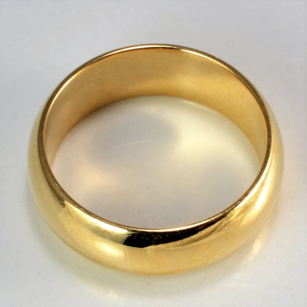 Birks' Classic Yellow Gold Band | SZ 5.25 |