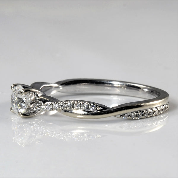 'Brilliant Earth' Twisted Vine Engagement Ring | 0.39ctw | SZ 6 |