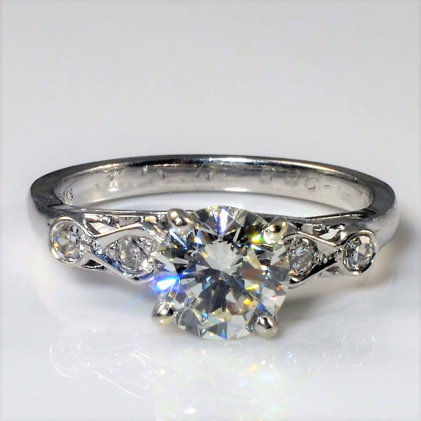 'Birks' Five Stone Diamond Engagement Ring | 1.11ctw | SZ 5.75 |