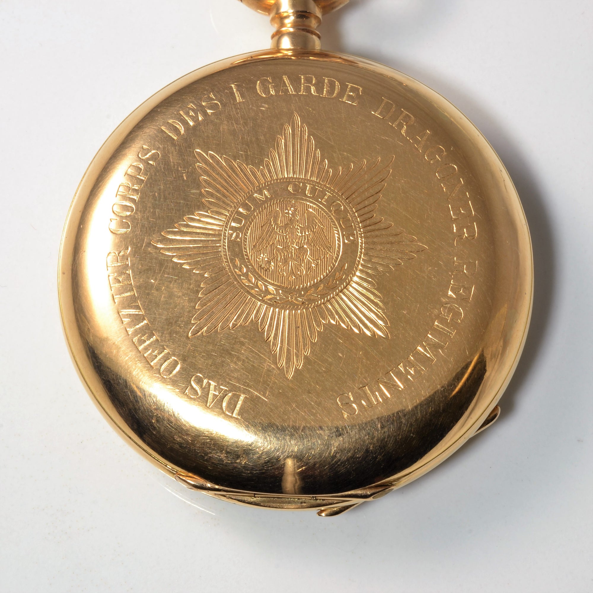 Regiment of the Gardes du Corps Pocket Watch |