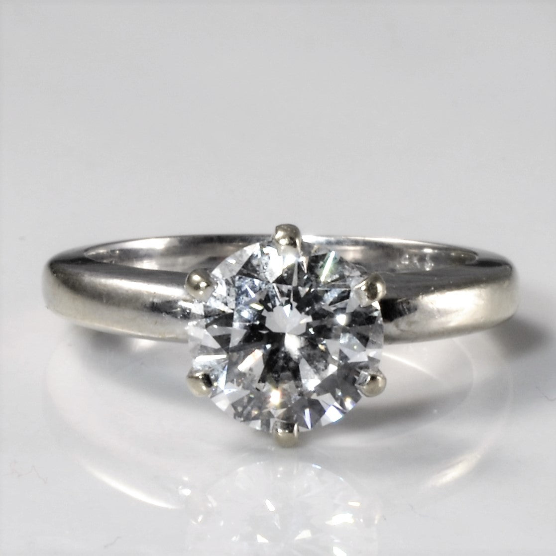 Solitaire Diamond Engagement Ring | 1.88ct | SZ 6.5 |