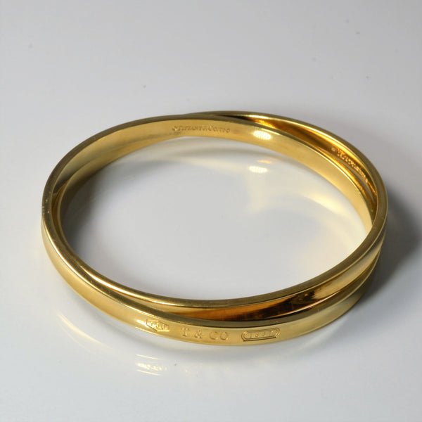 'Tiffany & Co.' 1837 Interlocking Circles Bangle Bracelet | 8.5