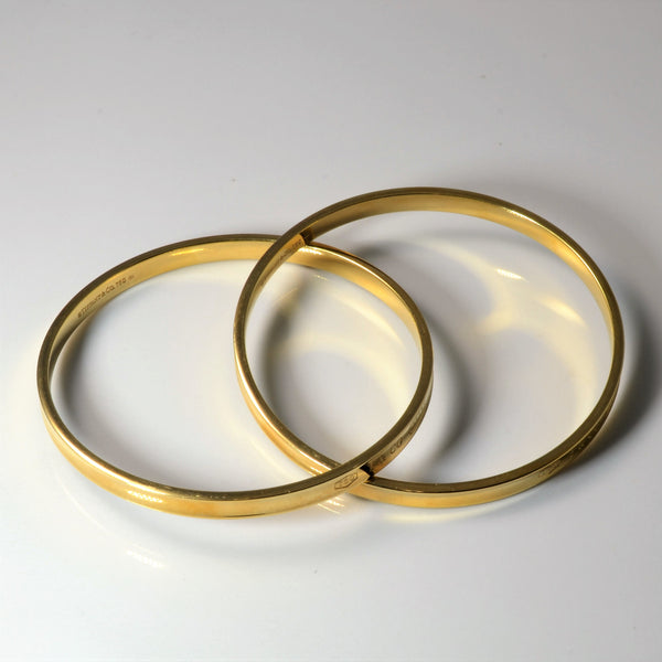 'Tiffany & Co.' 1837 Interlocking Circles Bangle Bracelet | 8.5