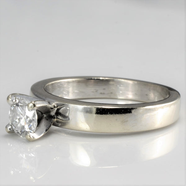 Solitaire Diamond Engagement Ring | 0.48 ct, SZ 5.75 |