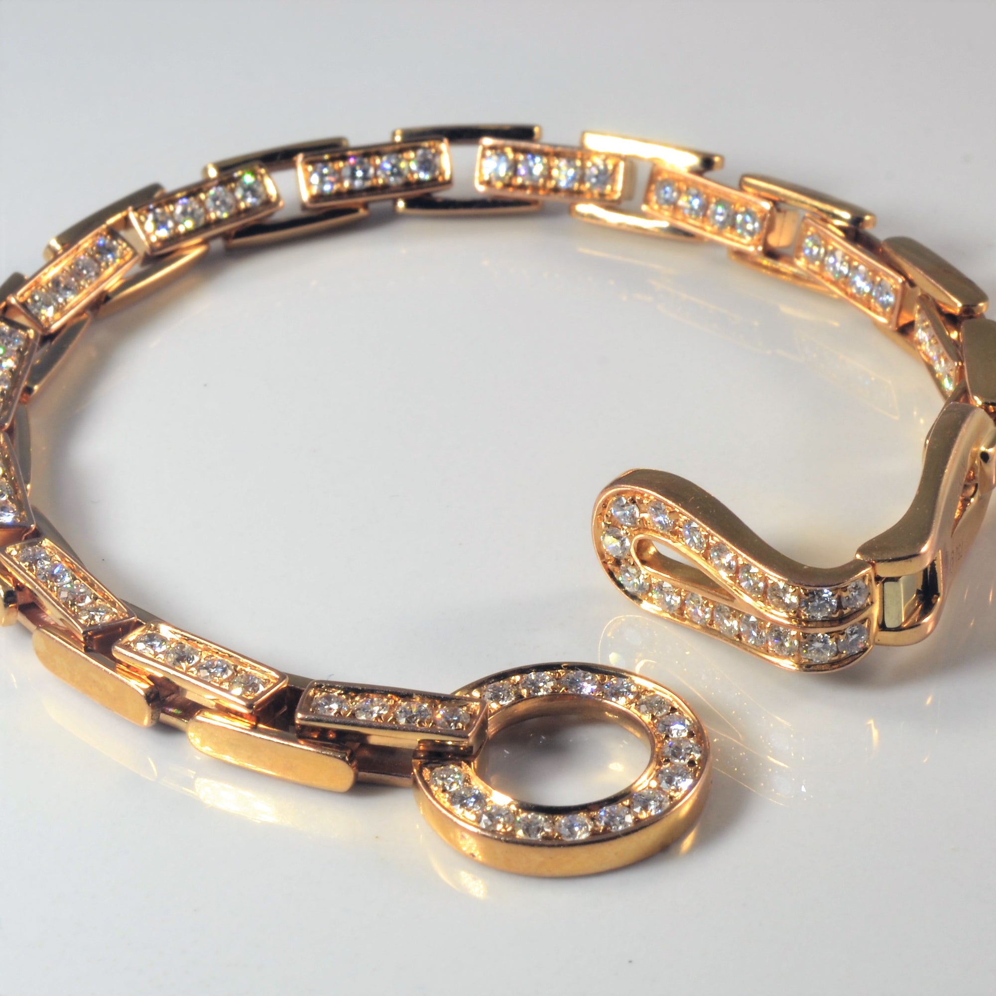 CARTIER Agrafe Bracelet | 2.17ctw | 6.5