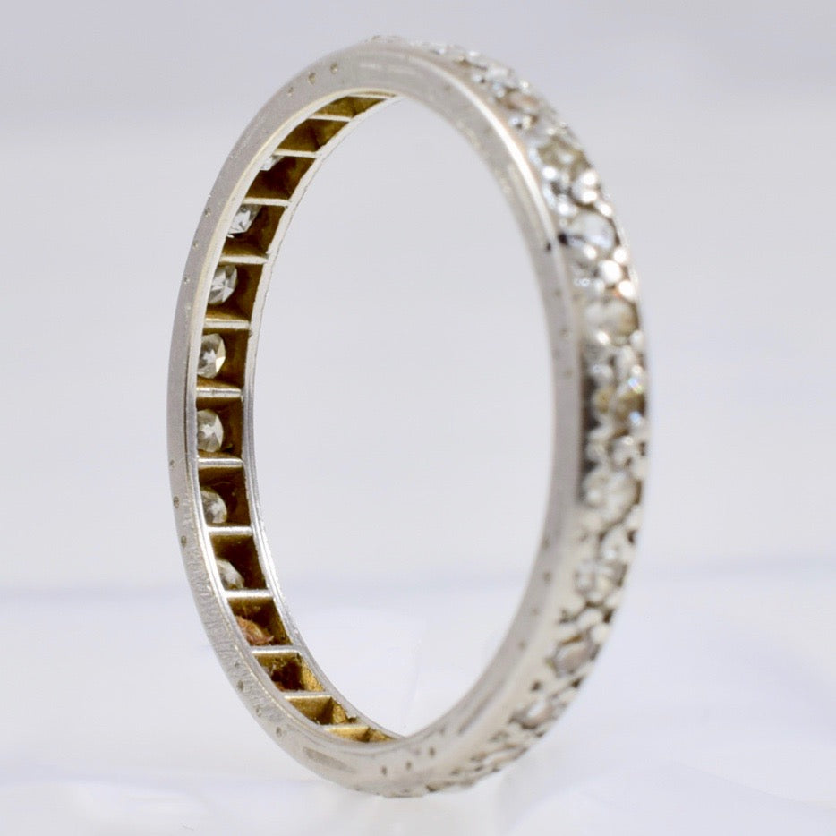 Retro Era Diamond Eternity Band | 0.33 ctw SZ 4.75 |