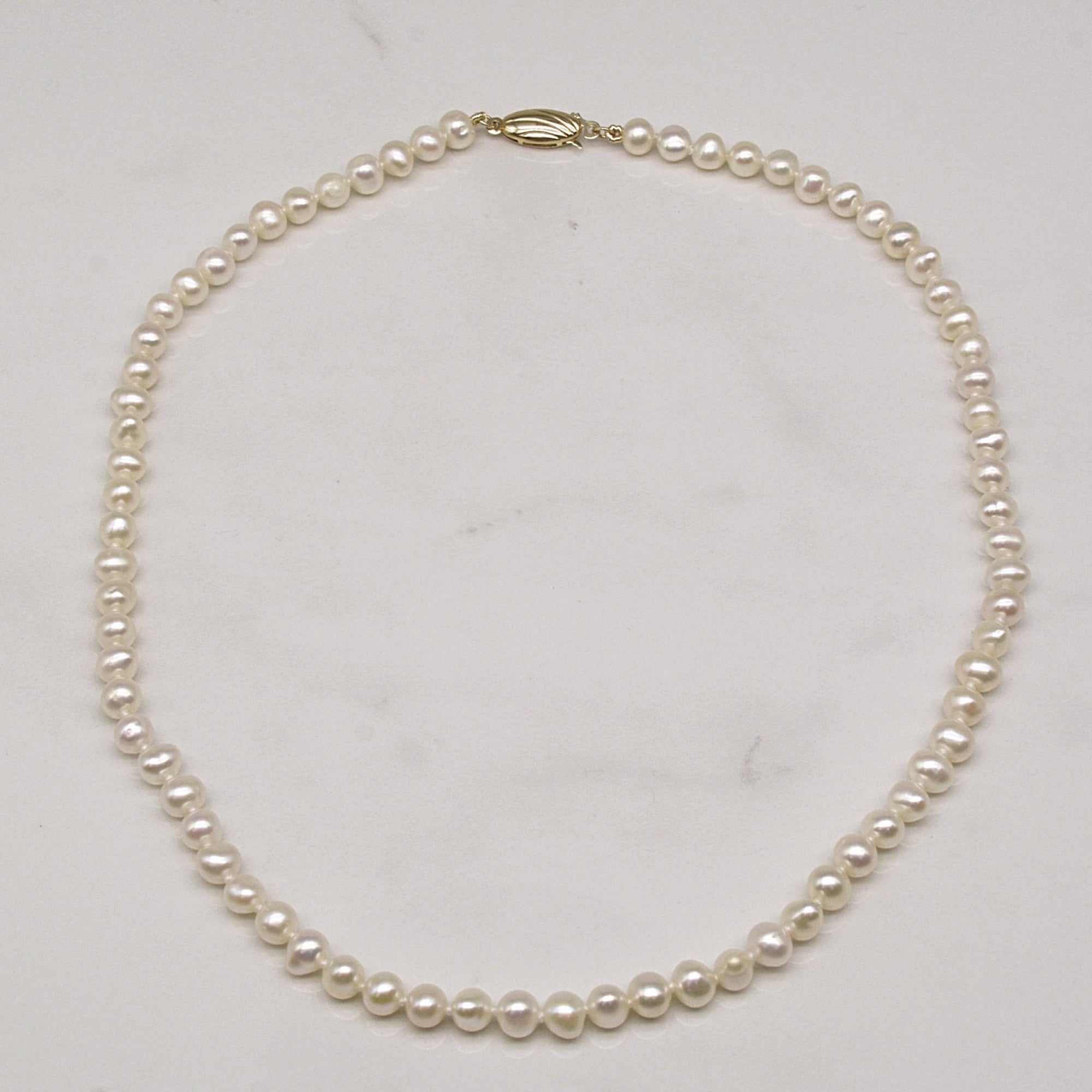 'Bespoke' Panache Pearl Necklace | 18