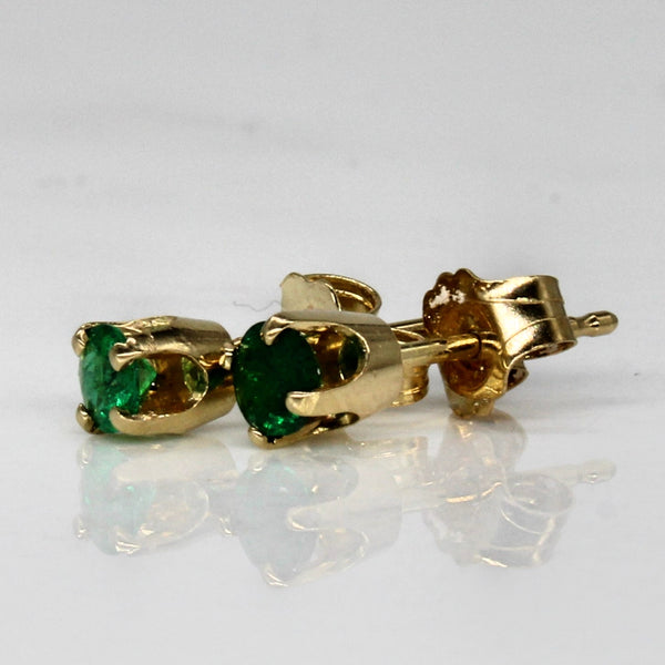 Emerald Stud Earrings | 0.22ctw |