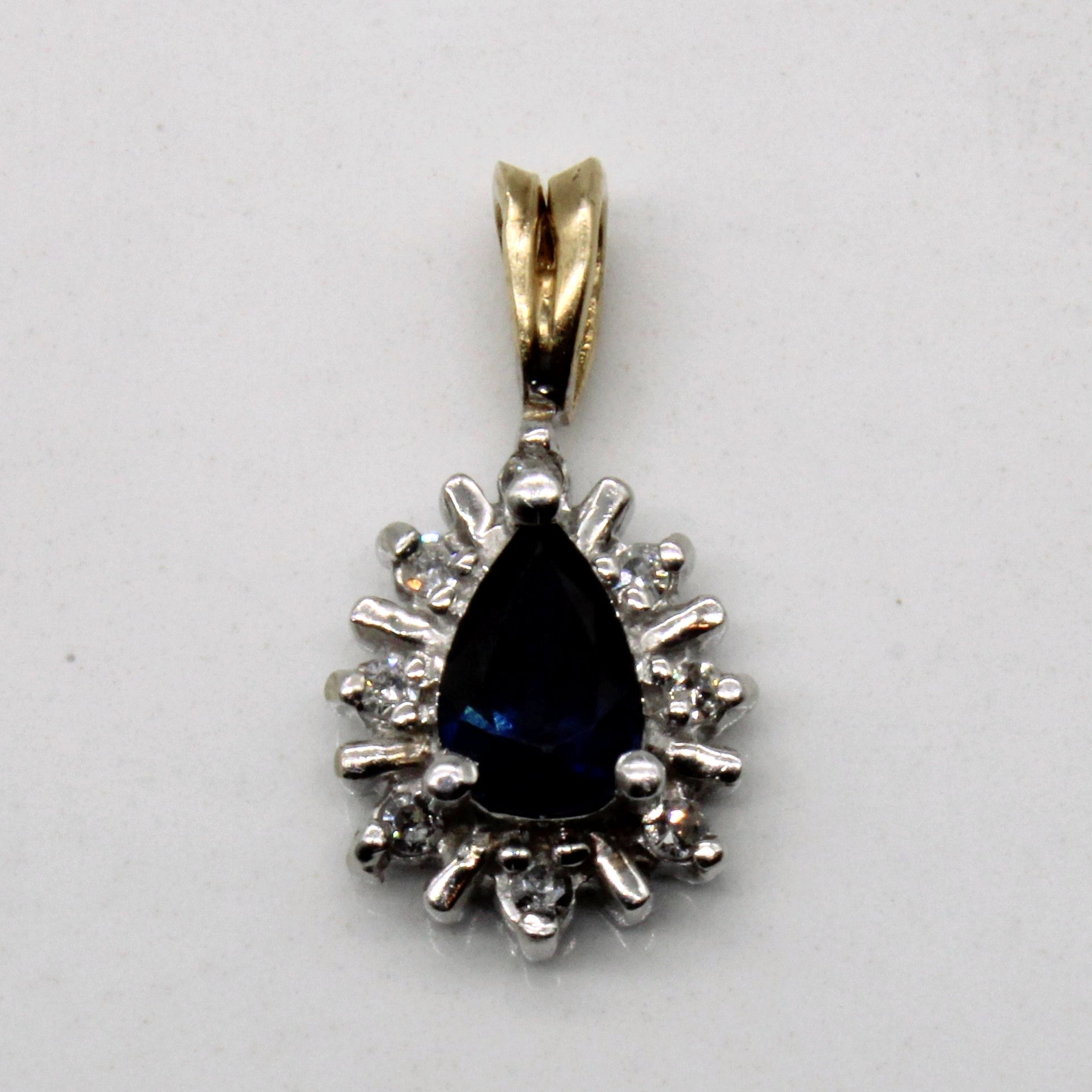 Sapphire & Diamond Pendant | 0.51ct, 0.04ctw |