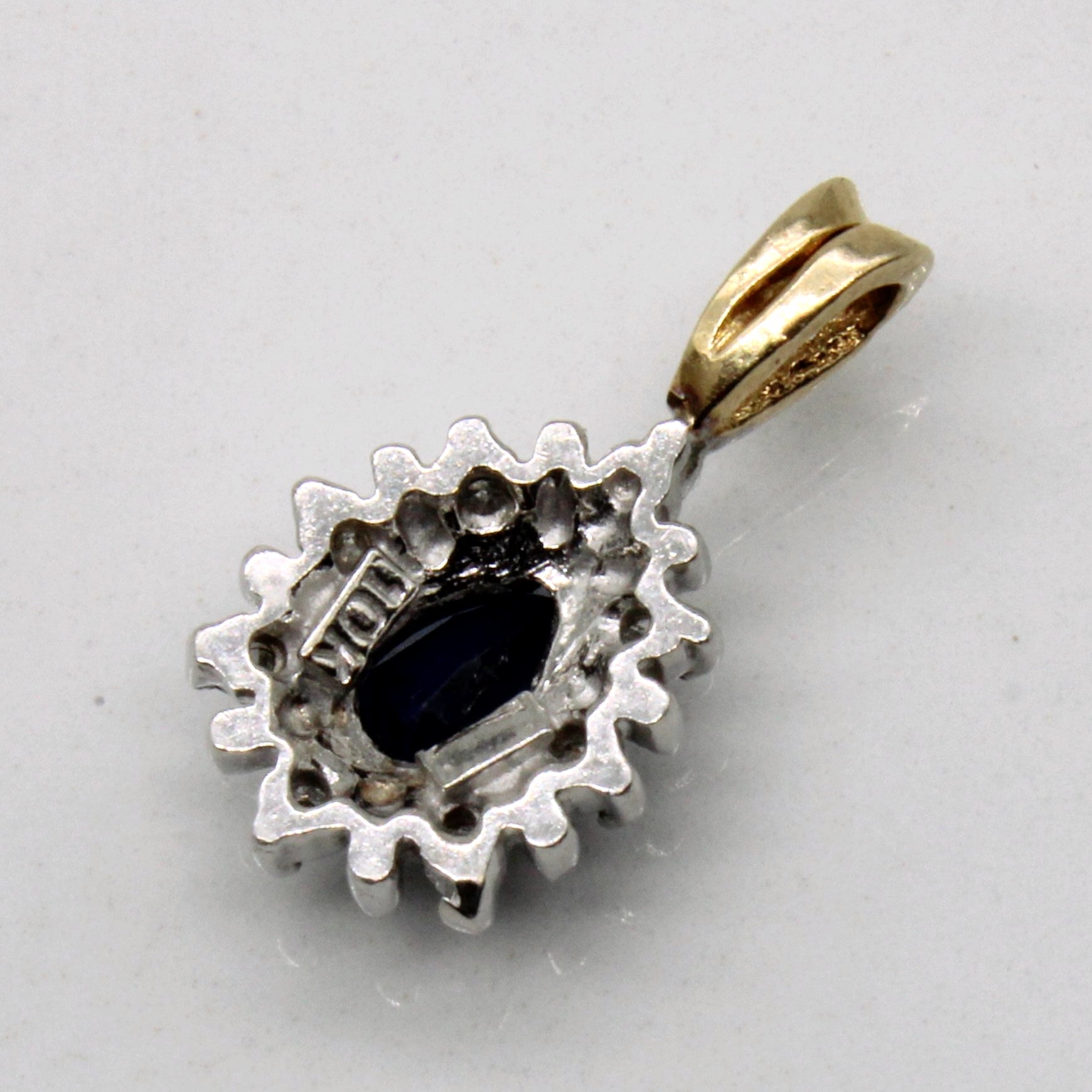 Sapphire & Diamond Pendant | 0.51ct, 0.04ctw |