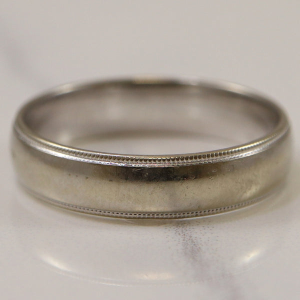 'Birks' White Gold Ring | SZ 10 |
