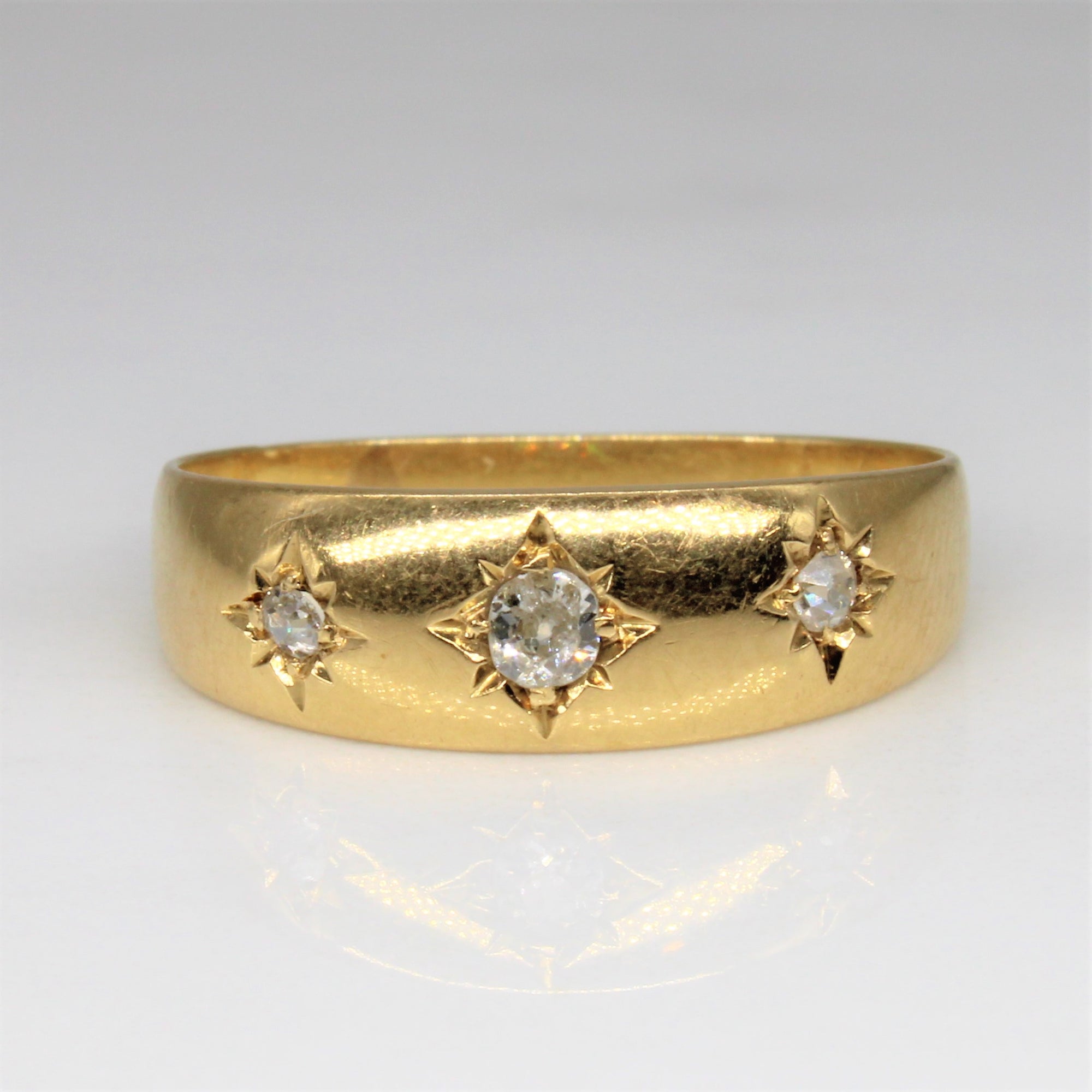 1880s Old Mine Diamond Ring | 0.16ctw | SZ 8 |