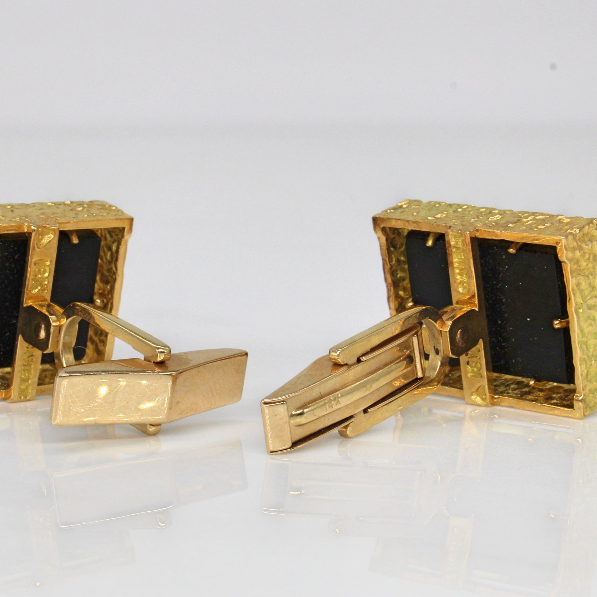 'Cavelti' Opal Mosaic Cufflinks | 4.50ctw |