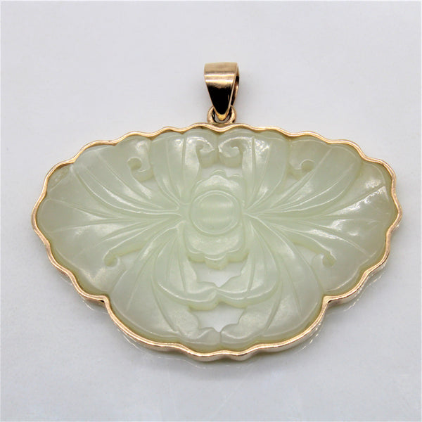 Carved Serpentine Pendant | 22.00ct |