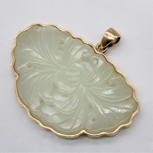 Carved Serpentine Pendant | 22.00ct |