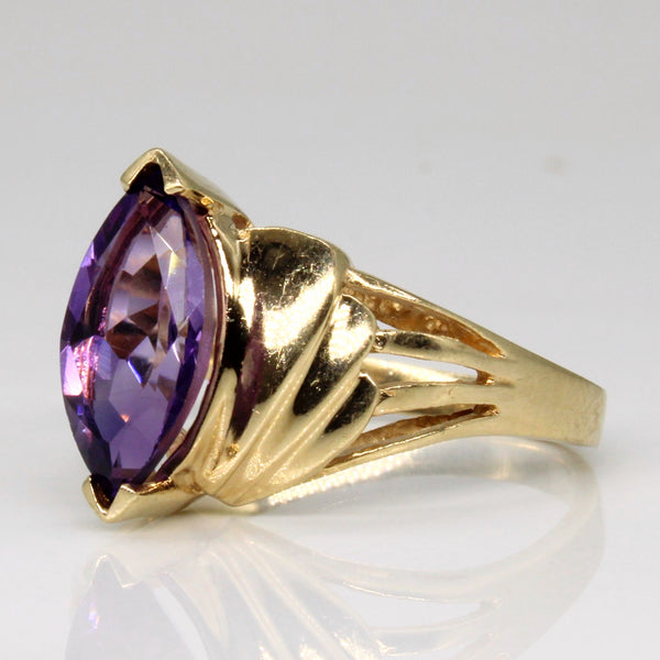 Amethyst Wave Ring | 1.45ct | SZ 7.75 |