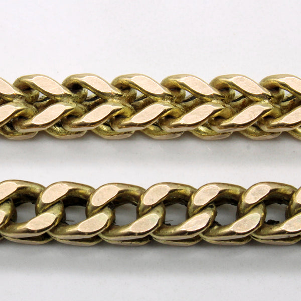 10k Yellow Gold Wheat Chain | 33