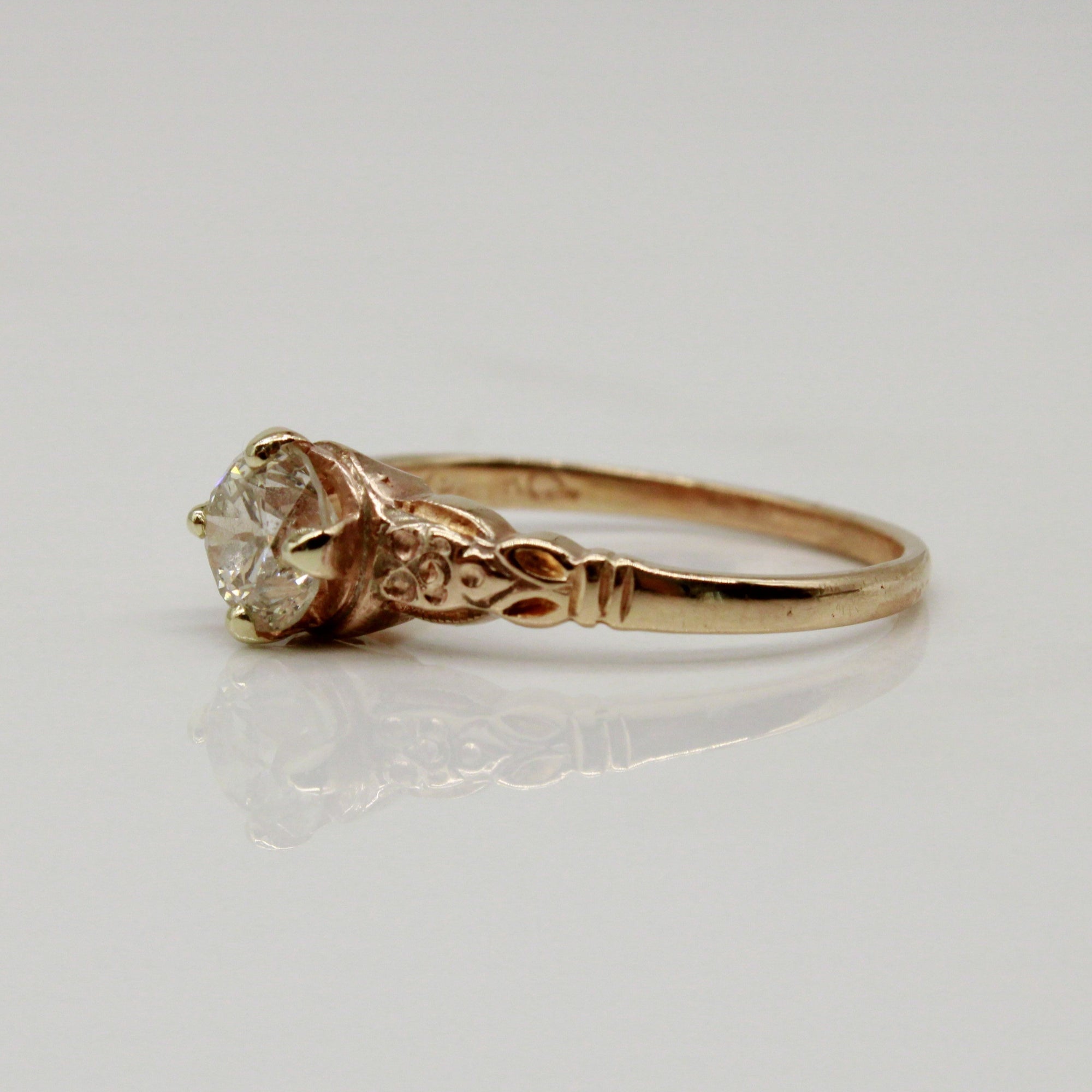 'Bespoke' Orange Blossom Engagement Ring | 0.69ct | SZ 5.75 |