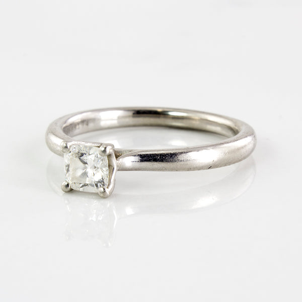 'Birks' Cushion Cut Diamond Solitaire Ring | 0.31ct | SZ 5.5 |