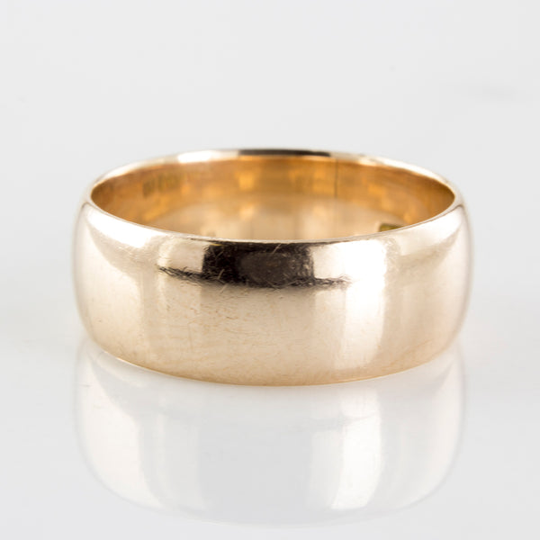 Edwardian Rose Gold Wedding Band | SZ 6 |